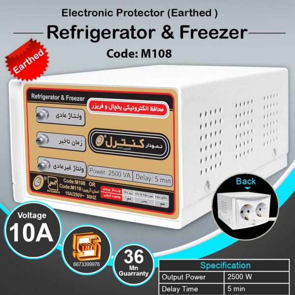 Metal2 model Earthed outlet M108