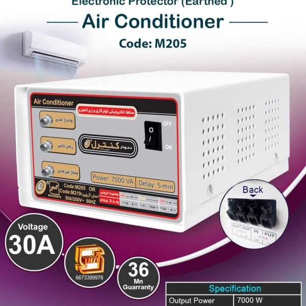 Metal model terminal input-output M205